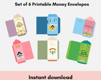 Eid Money envelopes, Printable Eid Mubarak envelopes, Eid money envelopes, Eid envelopes template, Eid printable envelope, Eid Mubarak