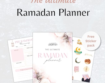 Ramadan Printable Planner, Ramadan Journal, Ramadan Digital Planner, Ramadan Activity Book, Ramadan calendar, Ramadan Planner, Ramadan gifts