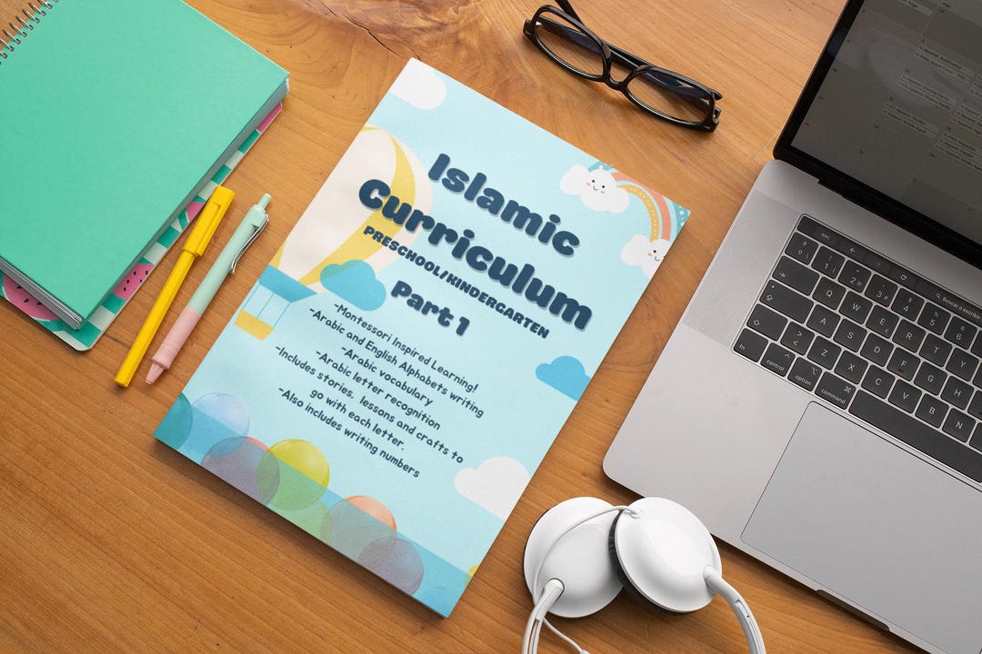 Islamic Curriculum, Islamic Preschool/kindergarten Curriculum, Ages 4-6, Islamic Printable ...