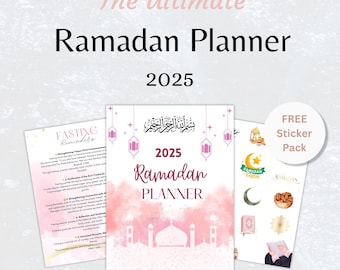 Ramadan Printable Planner, Ramadan Journal, Ramadan Digital Planner, Ramadan Activity Book, Ramadan calendar, Ramadan Planner, Ramadan gifts