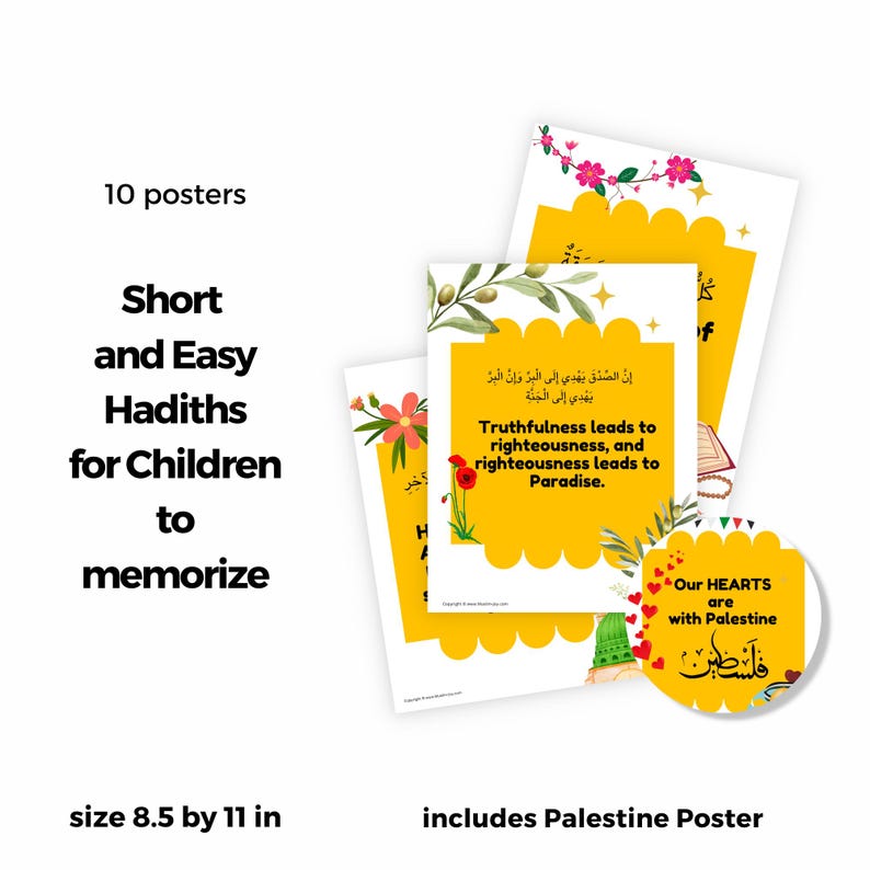 Printable Hadiths Hadith Printable, Islamic Posters, Hadith Posters, Hadith Printable for ...