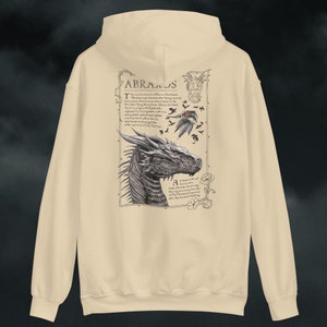 Sudadera con capucha Abraxos Sand ROCO x InFarOffLands *Impreso bajo demanda* Con licencia