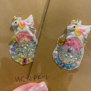 2pk Unicorn Bling