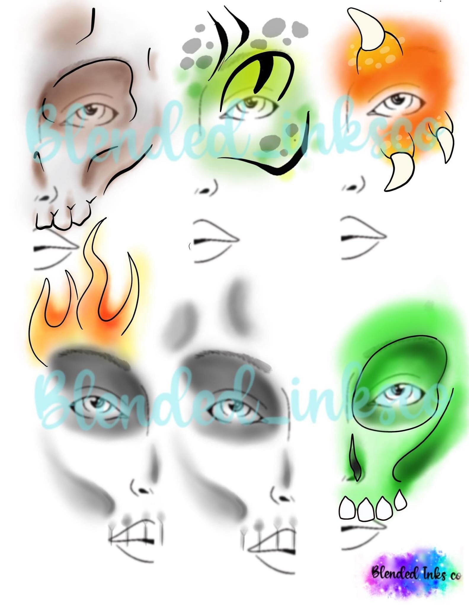 Face Painting Menu - Etsy