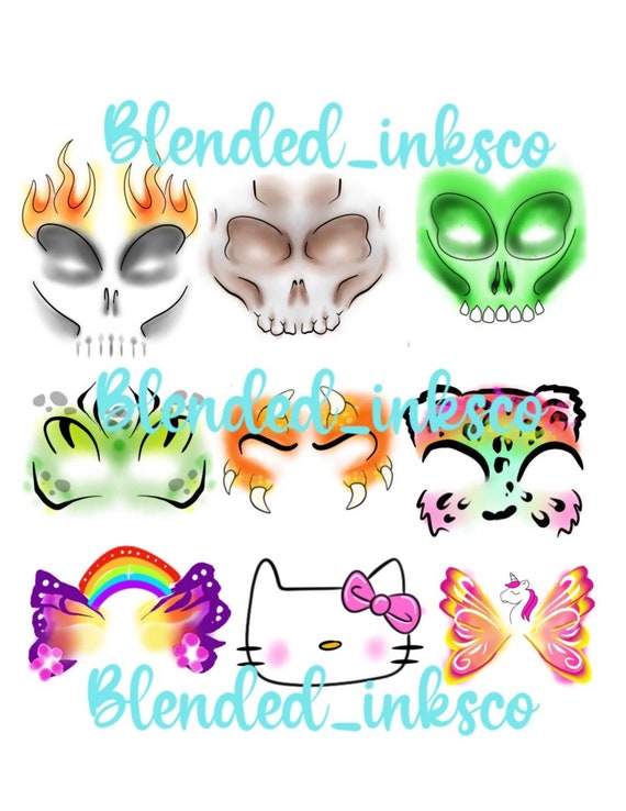 Face Painting Choice Board