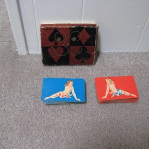 1944 Vargas Esquire Double Deck Playing Cards