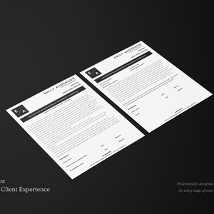 May include: Two white rectangular photography model release forms with black text and a logo featuring the letters EA. The documents include sections for signatures, dates, and photography details, titled Emily Anderson Photography.