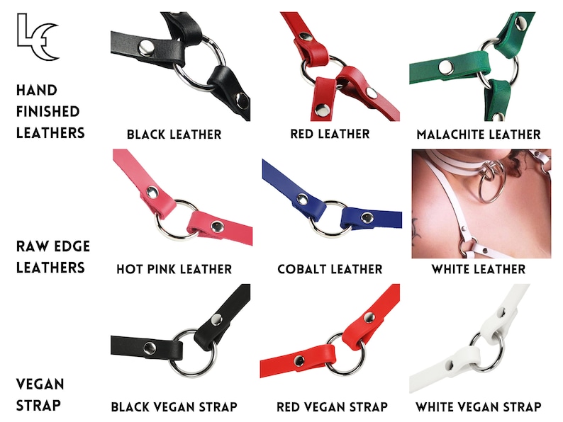 Día Harness Leather or Vegan Waist Harness image 3