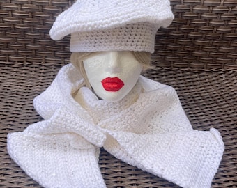 Knitted Hat Scarf Sets