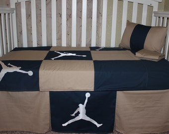 Jordan Crib Bedding Etsy