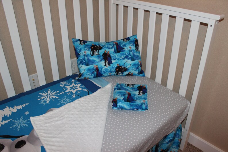 Frozen Crib Baby Bedding Set Olaf Disney Frozen | Etsy
