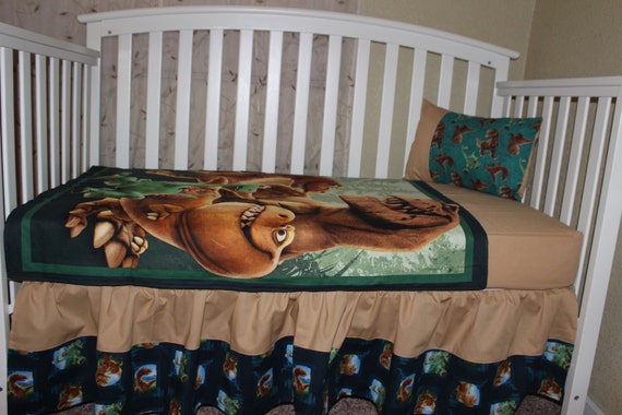 Dinosaur Baby Crib Set