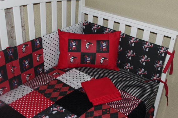 Harley Quinn Crib Baby Bedding Set Batman Harley Quinn