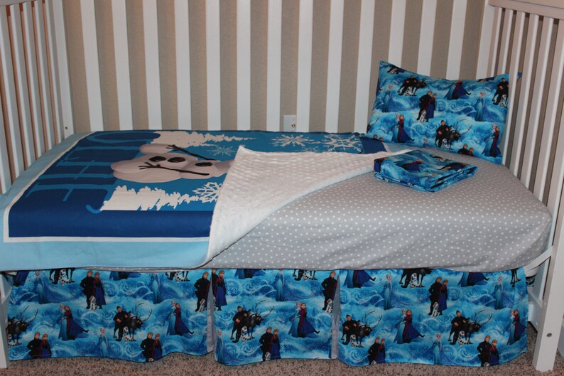 Frozen Crib Baby Bedding Set Olaf Disney Frozen Etsy