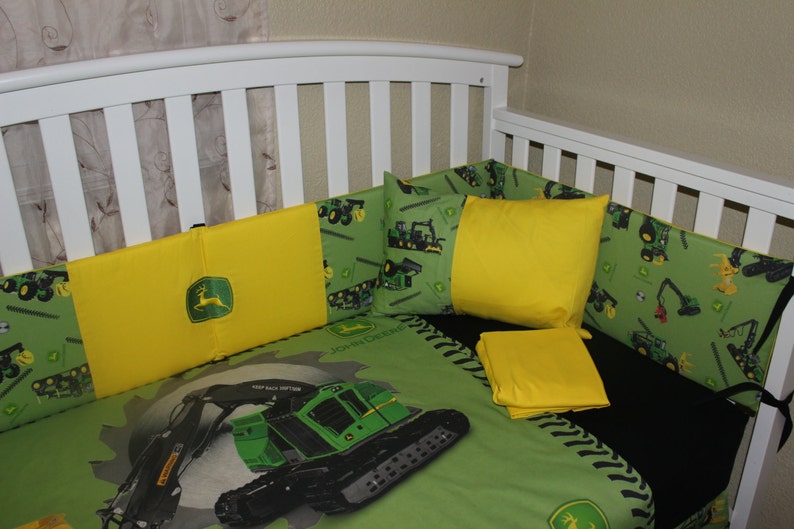 Crib Bedding Set Exclusive John Deere Forestry 5 Piece Etsy