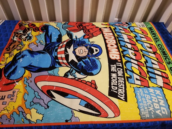 marvel cot bedding set