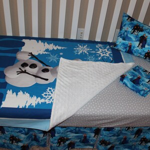 frozen crib bedding