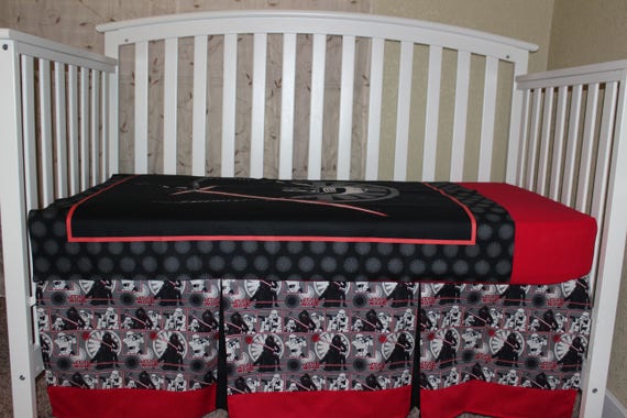 star wars crib bumper