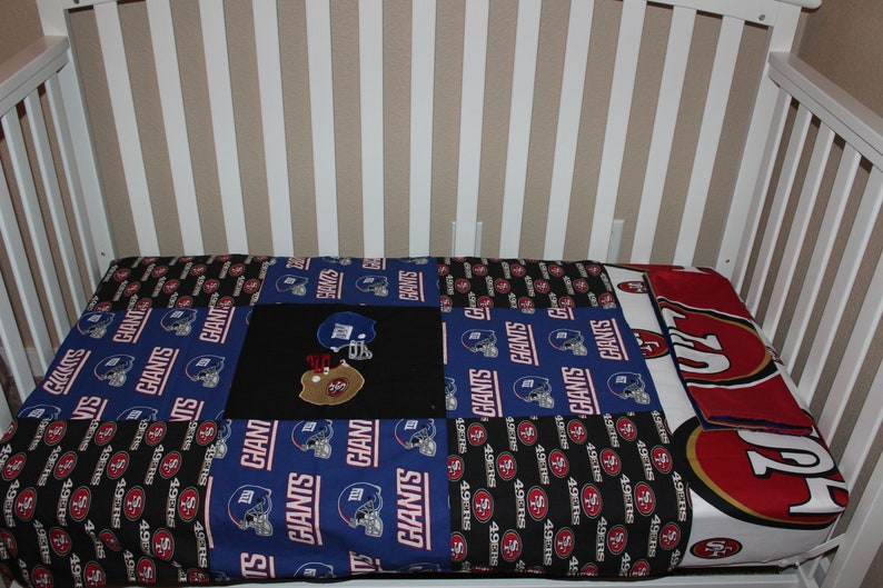 nfl crib bedding