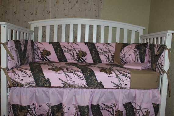 mossy oak camo crib bedding sets