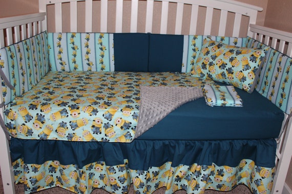 minion crib bedding