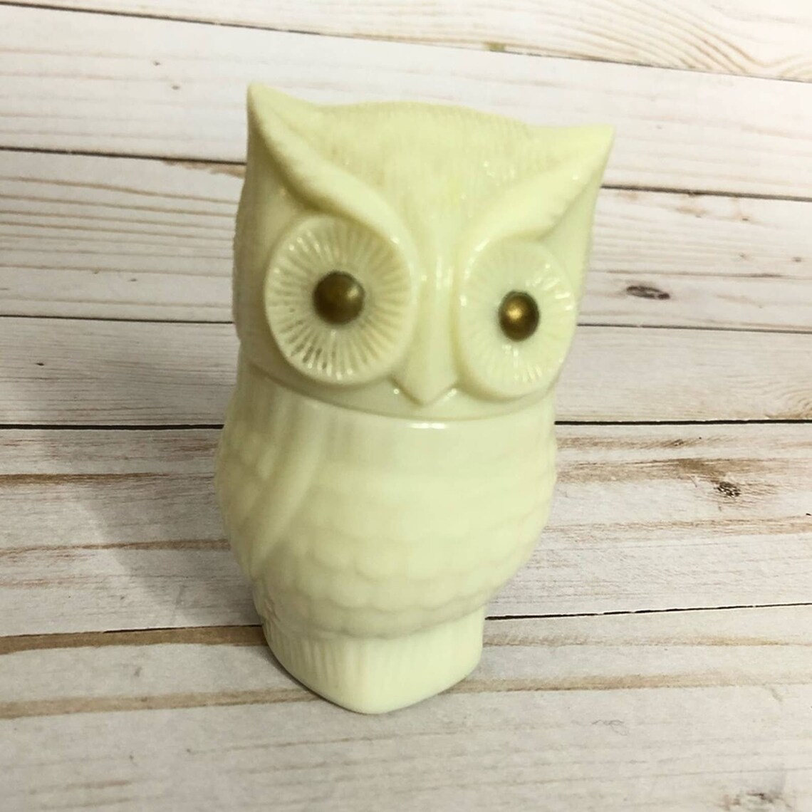Vintage owl bottle Avon porcelain Etsy
