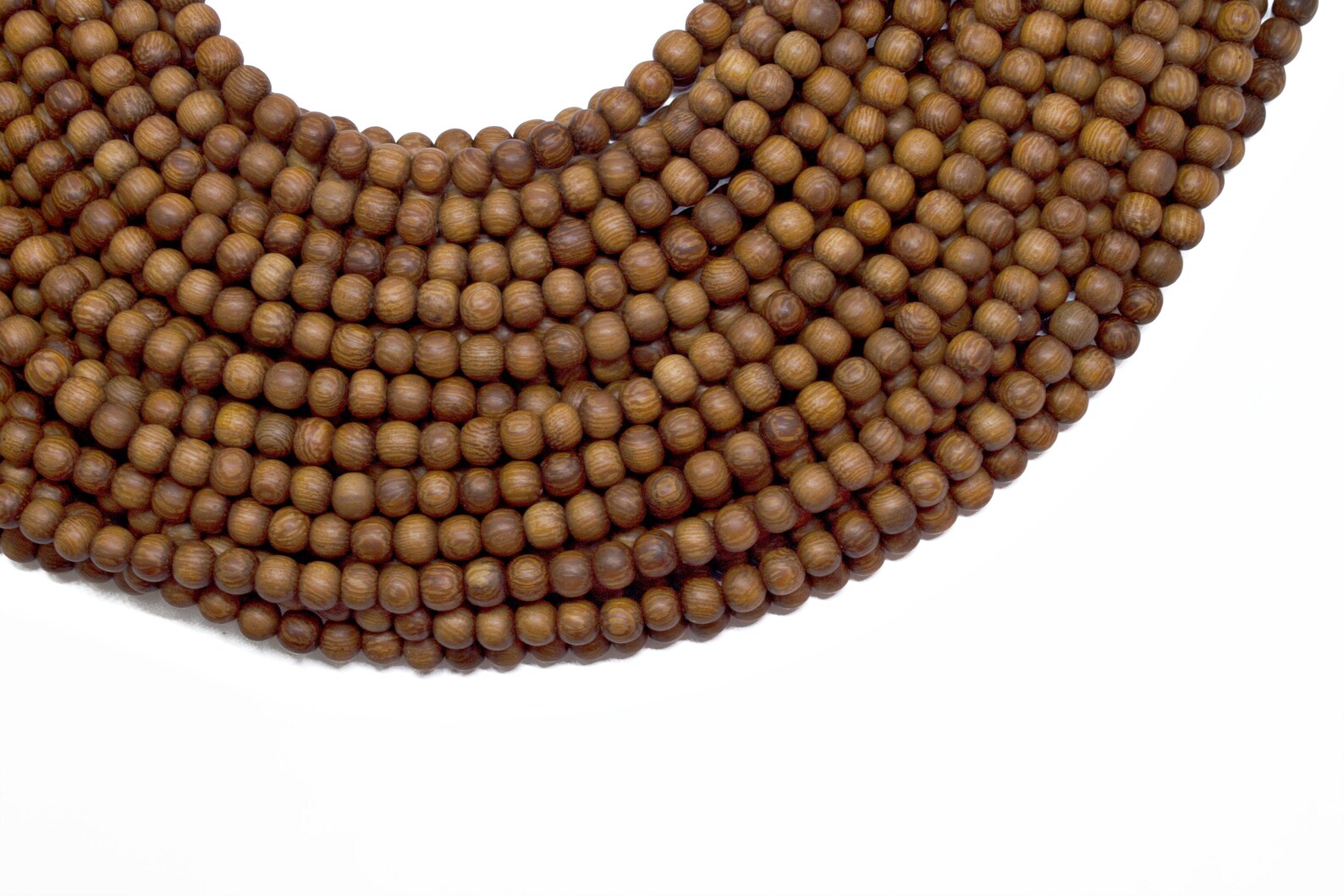 BULK 45mm Premium Natural Round Wood Beads 5 Strands Etsy