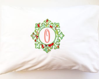 Personalized, appliqué toddler pillow