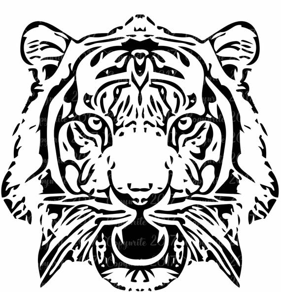 Tiger Head Png Transparent Background Cut Out Cricut Etsy