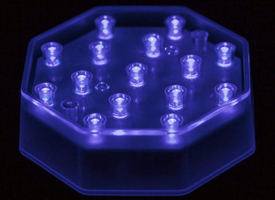 Sale Yowsah 4 Inch Blacklight UV Purple Octagon or Display Stand