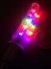 Decorate your bike wheels!  5 LEDs of rainbow lights for the standard size tire valves.  Light up! Be safe too!  Batteries included :) 