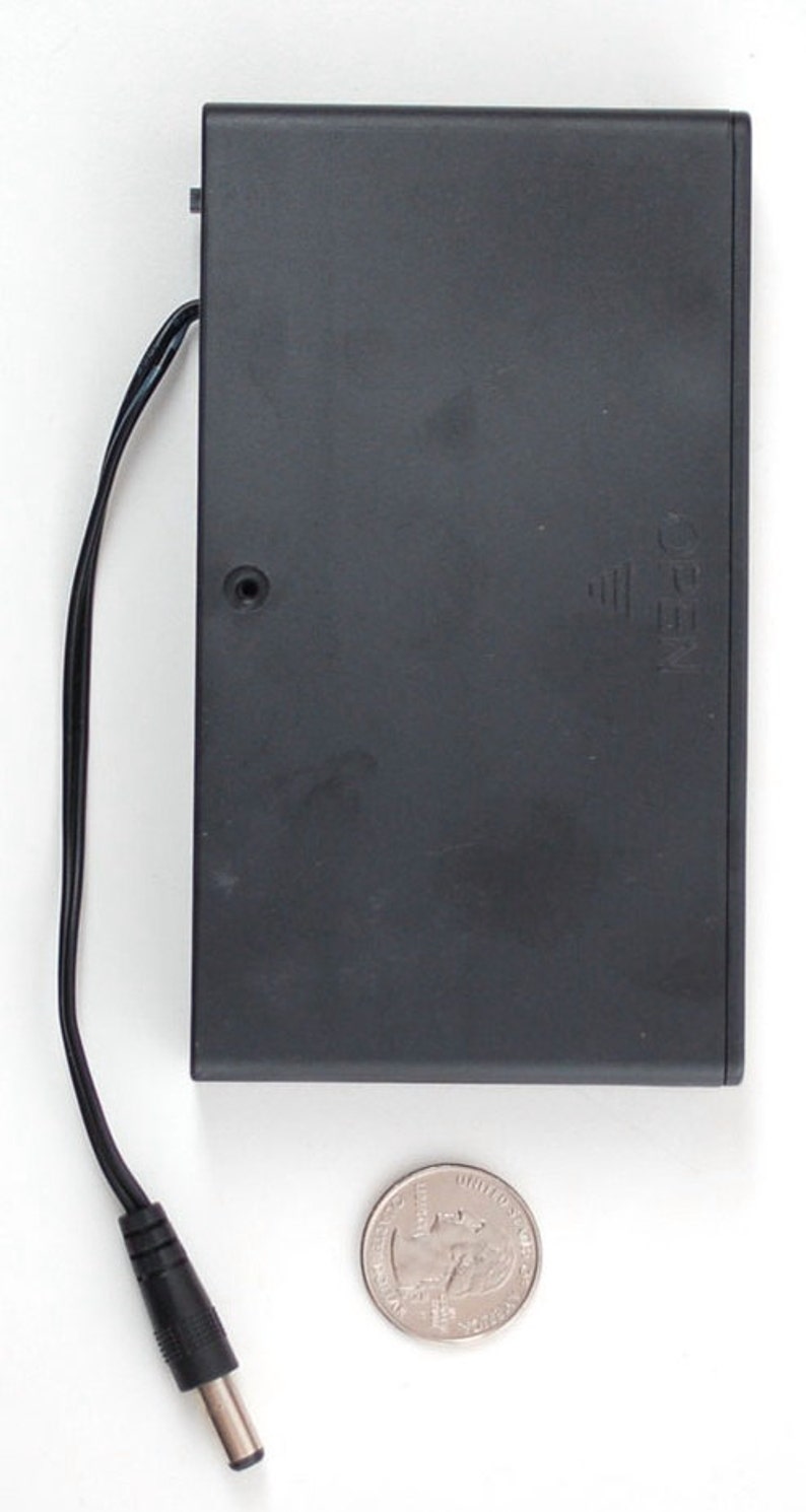 8x AA Battery Pack Holder for Tapes or Panels With On/off Etsy