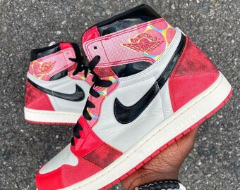 Air Jordan 1 Retro High OG SP „Next Chapter“ DV1748-601 Spider Verse University, Damen- und Herrenschuhe, Sneaker-Geschenke, Unisex-Schuhe