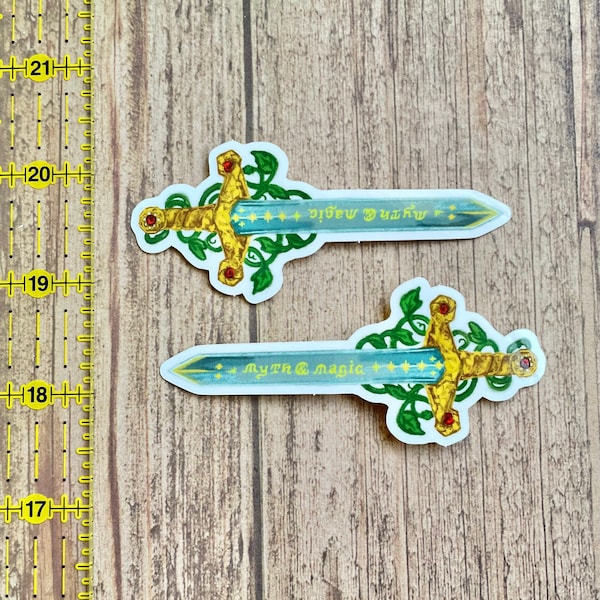 Magic Sword Sticker King of Fighters Sticker - Etsy
