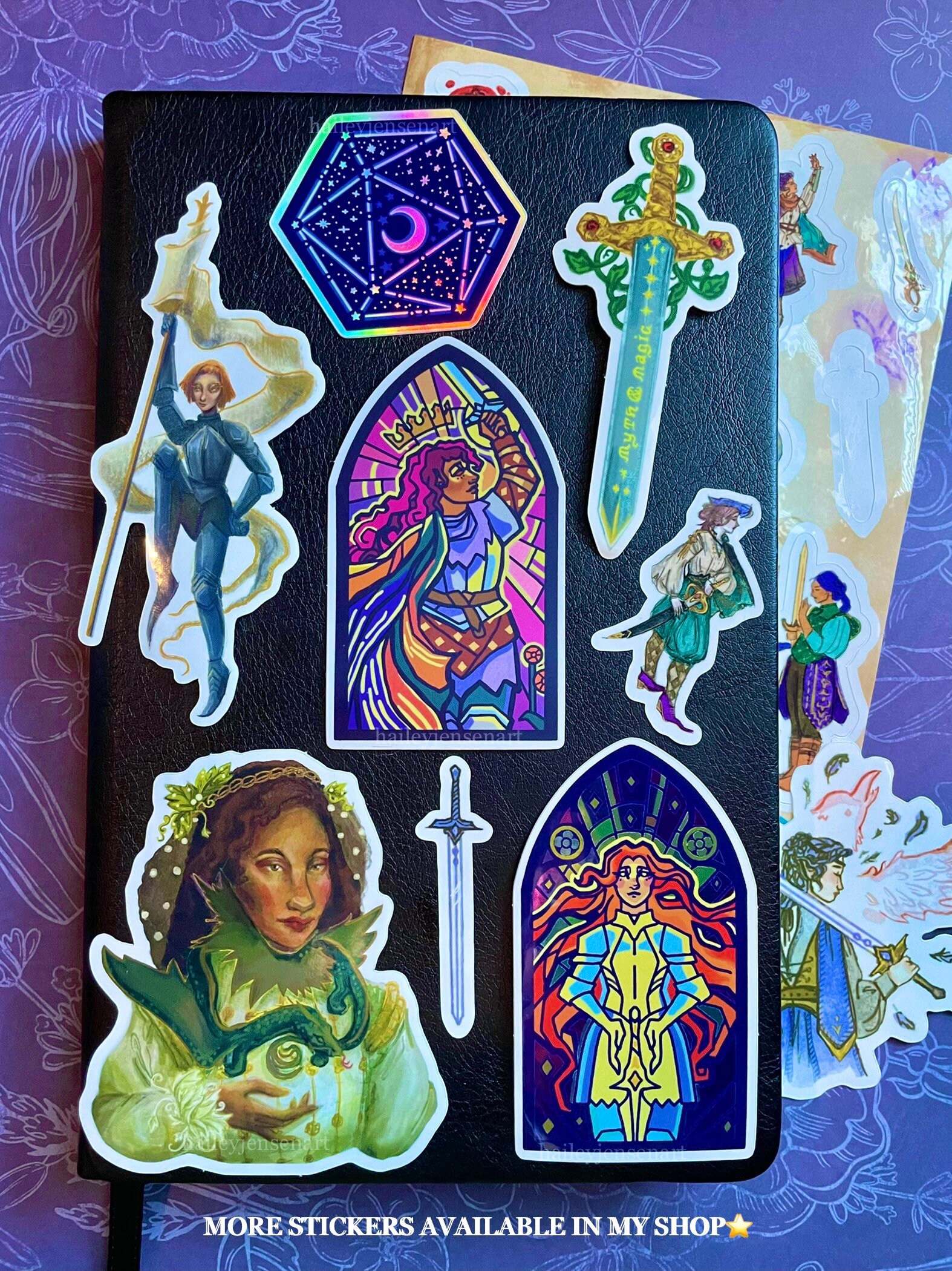 Joan of Arc Sticker | Lady Knight Sticker Armor Stickers Vinyl Die Cut ...