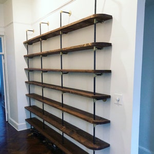 Black Steel Pipe Shelving image 4