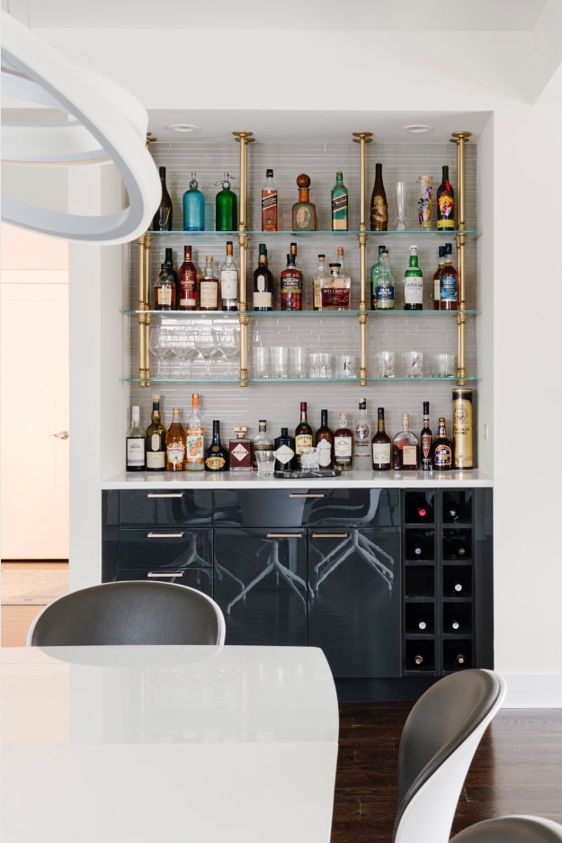 Ceilingmounted French Bistro Shelves for Bar or Kitchen Etsy UK