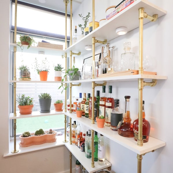 Custom Bars & Wine Liquor Shelves