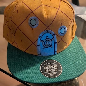Nickelodeon Svampbob Fyrkant Ananashus-logotyp justerbar snapback