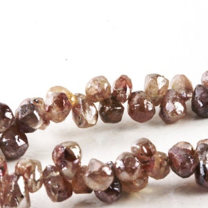 Mauve Zircon Faceted Teardrop Briolette Gem Stones Your Choice of 2, 4, 5, 6, 8, 10, 15, 20 or 25 Gem Stones 3mm to 3.9mm x 4mm to 4.8mm  KJ