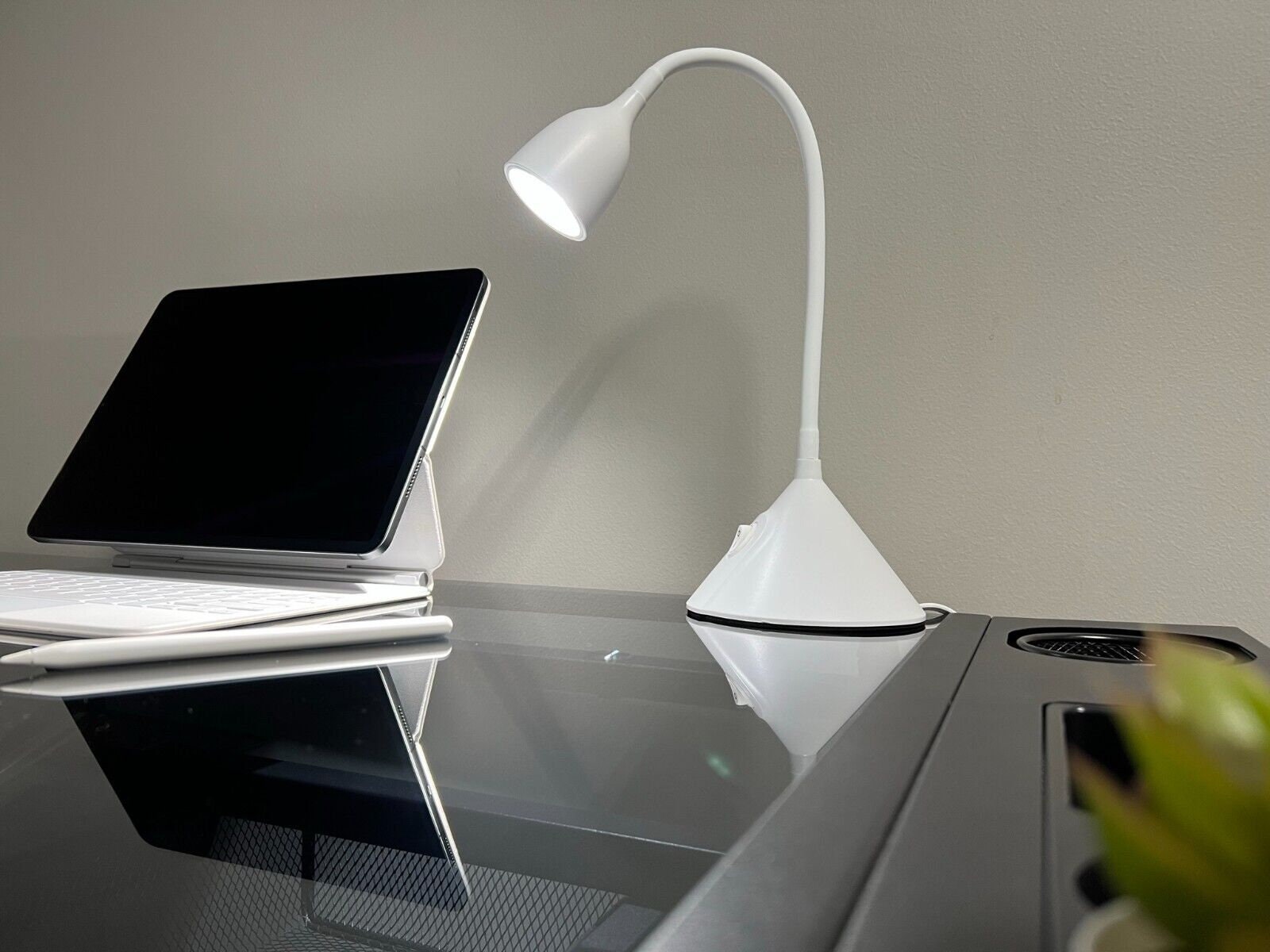Sunbeam Flexible LED Desk Lamp WHITE Etsy Australia