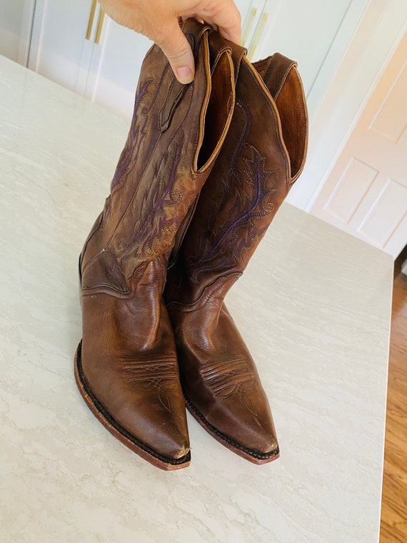 Women’s Nocona Western Boots Size 9 - image 2