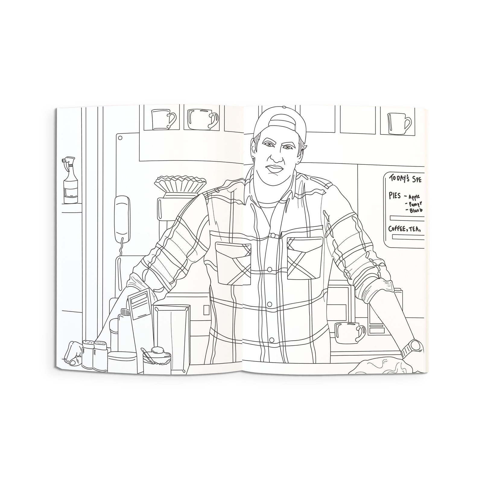 Gilmore Girls Colouring Book New and Improved | Etsy