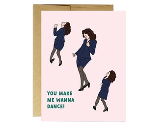 Elaine Benes Dance Moves Cross Stitch Pattern Seinfeld Cross Stitch Elaine Dance Cross Stitch