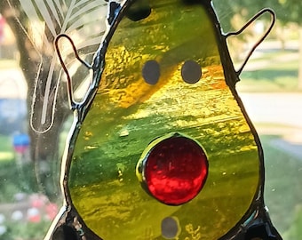 Rudolf the Red Nosed Reindeer Suncatcher