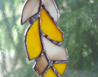 Stained Glass Feather