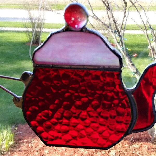 Stained Glass Teapot Etsy