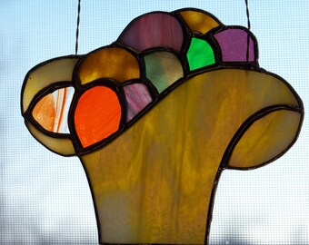 Easter Egg Basket Suncatcher
