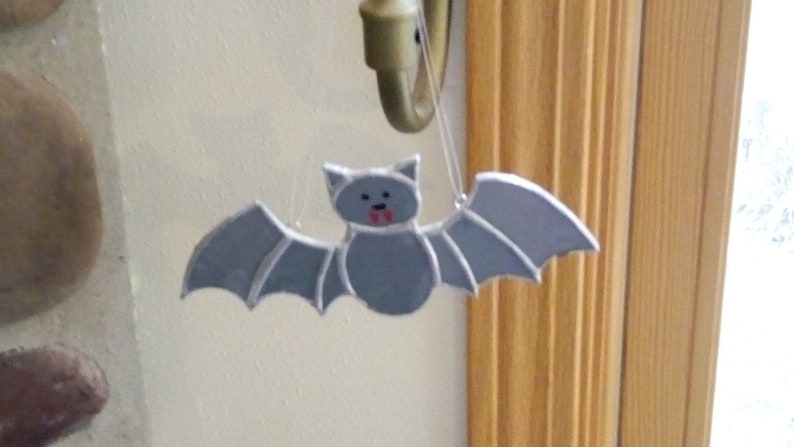 Stained Glass Bat image 4
