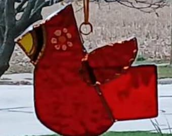 Cardinal Suncatcher